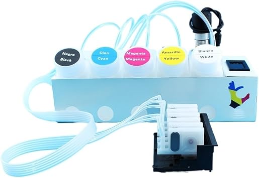 Ink System Convert Kit with Printhead Manifold Adaptor Damper Compatible for Epson XP-15000US -Plug