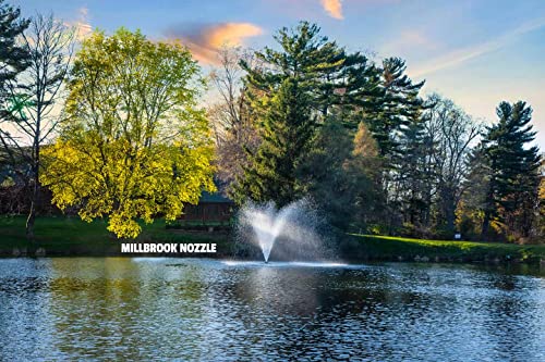 Scott Aerator Great Lakes Large Pond Fountain - 1 Horse Power 115V 100 Feet Cord - 5 Patterns #TOP1