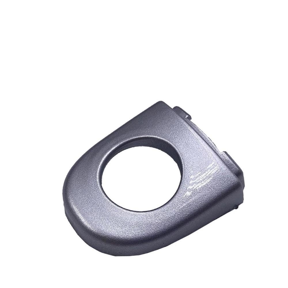 SXQPOCAR Front Left Door Handle Lock Key Hole Cap for Polo 5 6R 6C GTI for Sedan Vento 2011-2018 for Skoda Fabia 2 for Yeti for Rapid 6R4837879A Replacement Parts(Silver)