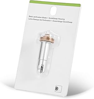 Basic Perforation Blade Tip 11 + QuickSwap Housing for Maker/Maker 3, Premium Carbide Perforation Blade, 2.5 mm Teeth / 0.5 mm Gaps, Create Uniform and Fine Perforation Lines for Any Design