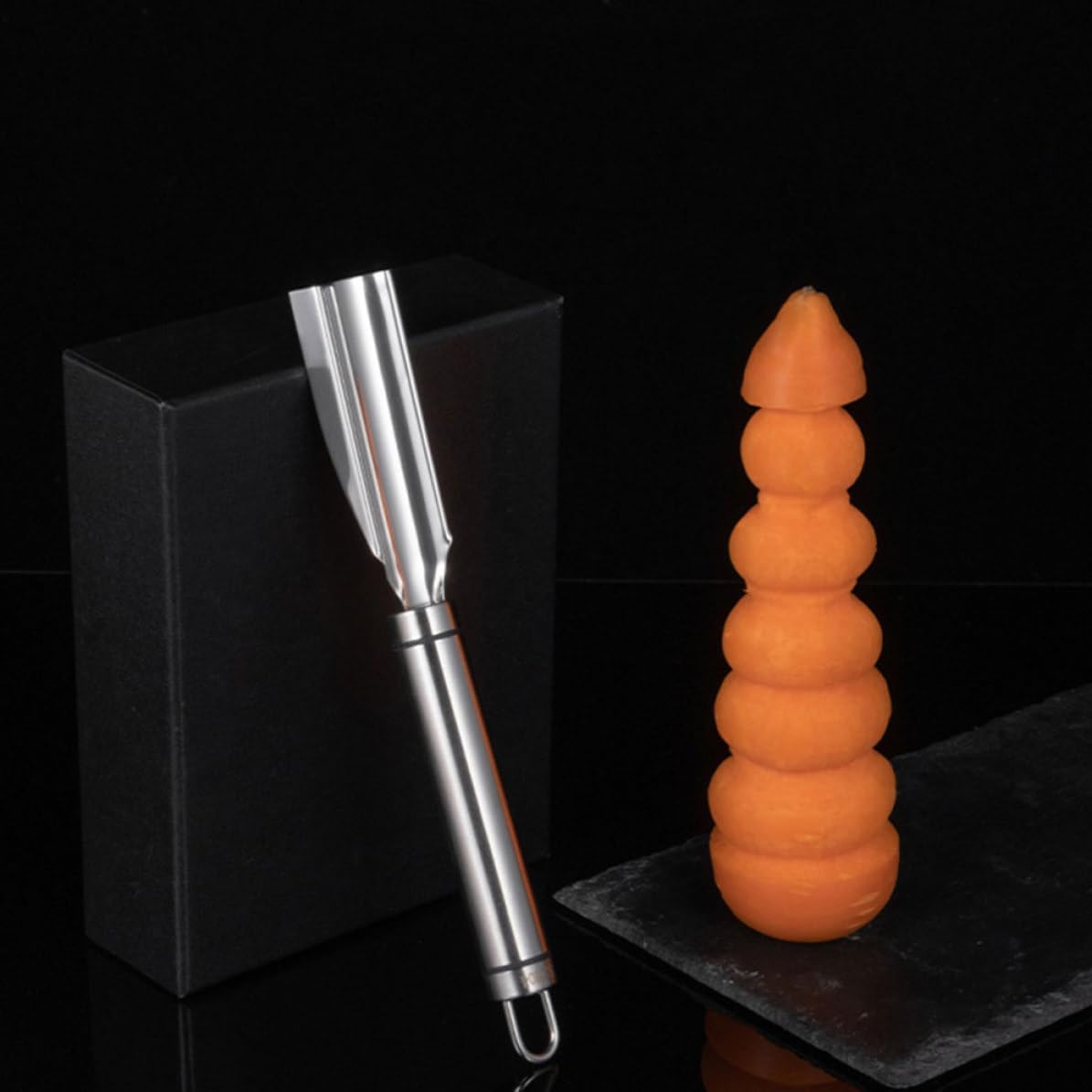 Xmas Fruit Shaping Cutter, Vegetable Peeler, Spiral Carving Tool
