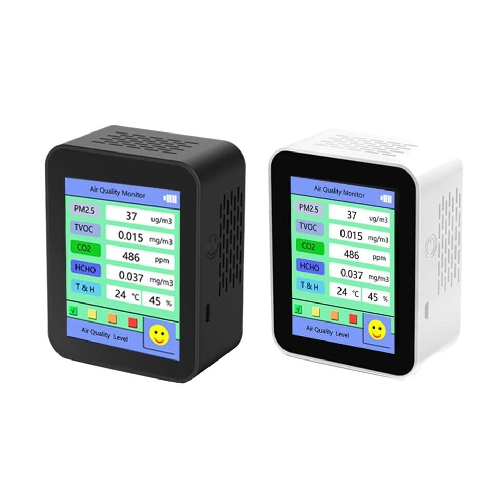 DREAWOO Accurate Multifunctional Fit Formaldehyde Detector Fit for Air Quality Analysis
