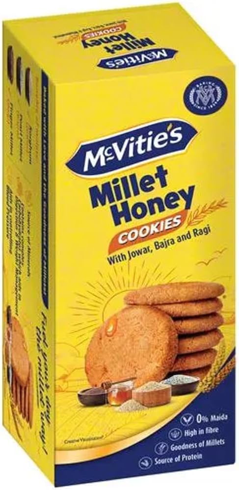McVities Millet Honey Cookies, 73.6gm