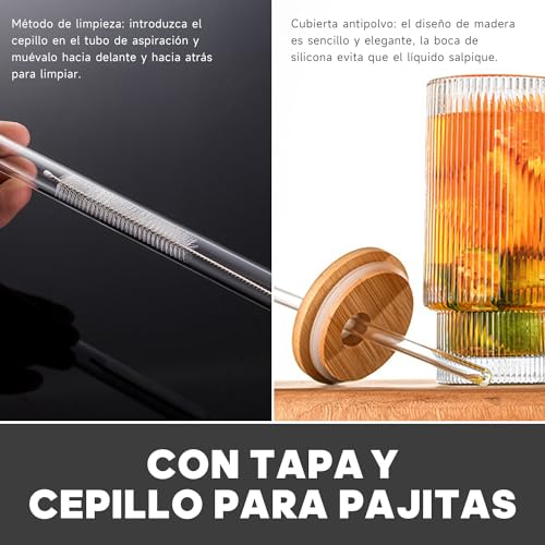 La Mejor Selección de Vasos de vidrio con tapa del mes. 6 Imagen adicional