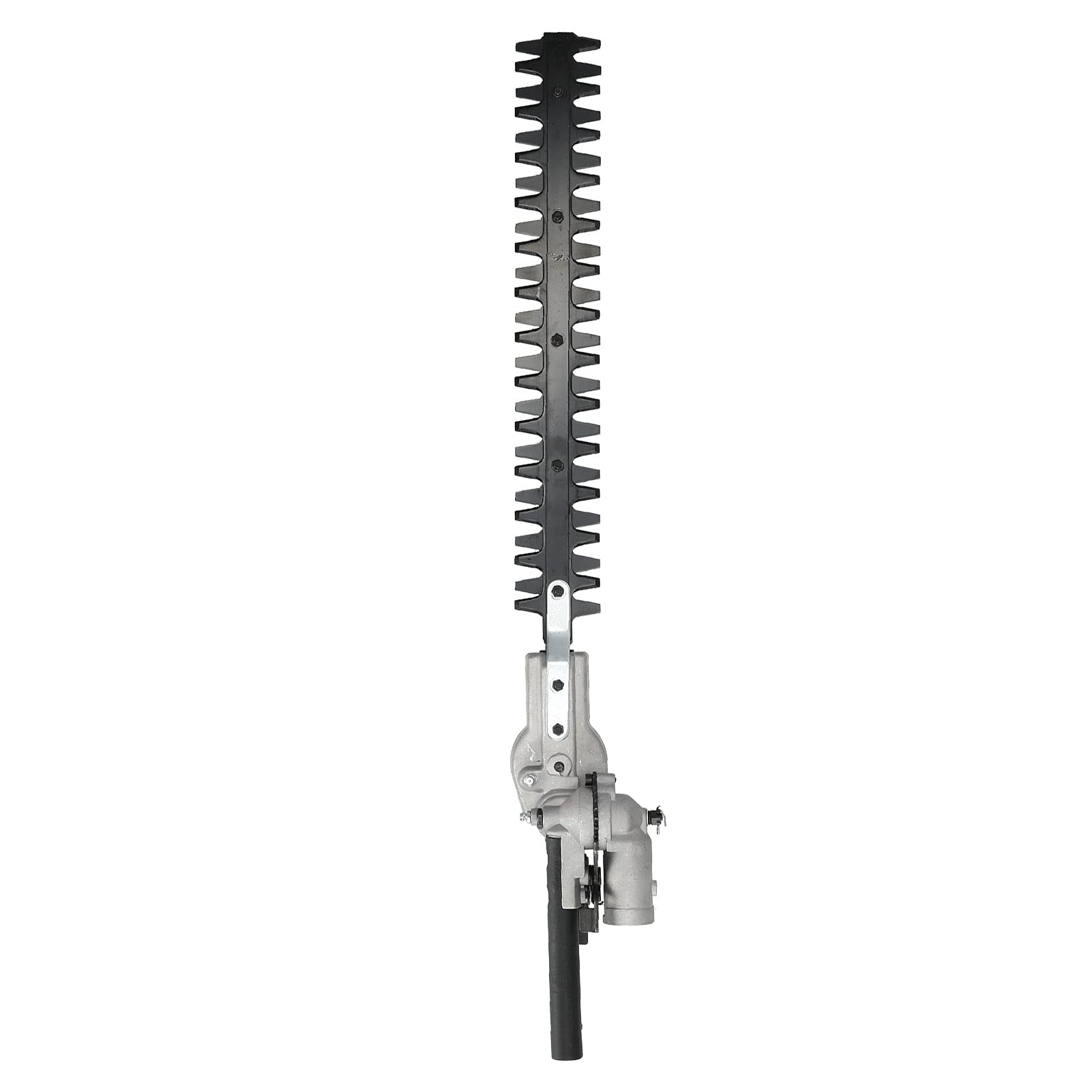 Rengue Cabezal de Cortasetos de 26 Mm Accesorio de Doble Filo para Desbrozadora, Estría de 9 Dientes, Acero de Manganeso 65 y Aleación de Aluminio, para Poda de Setos, Recorte de Arbustos, Uso en