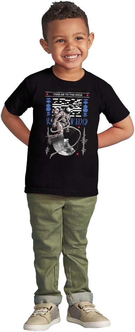 MTV Logo Spaceman Take Me to the Moon Toddler Boy Girl T Shirt