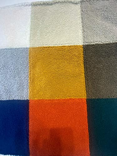 Luxurious Boucle Upholstery Fabric in Vibrant Orange Persimmon - Premium Quality by The Yard 7 Luxurious Boucle Upholstery Fabric in Vibrant Orange Persimmon - Premium Quality by The Yard - Image 6