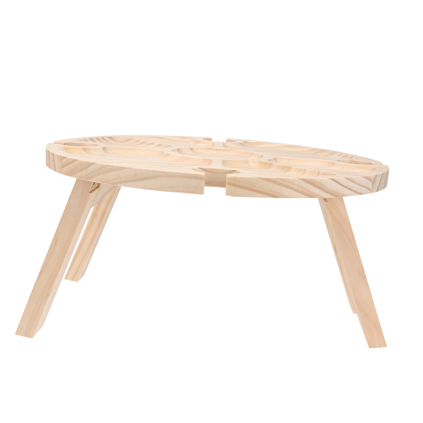 Table de pique-nique en bois portable et pliante Toyvian pour terrasse
