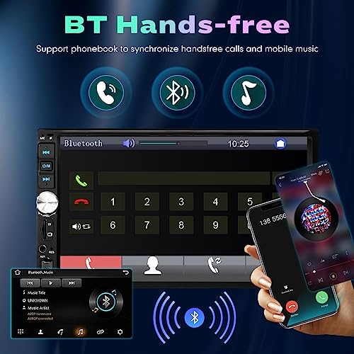 Radio Auto 7 Pulgadas MP5 Pantalla Táctil Bluetooth USB miniatura 5