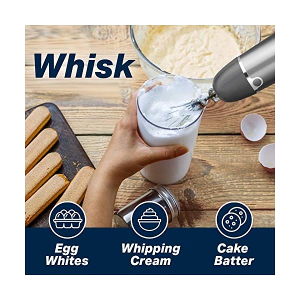 Mueller Smart Stick 800W, 12 Speed and Turbo Mode, 3in1, Heaviest Duty Copper Motor Immersion