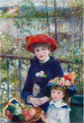 �i38×26cm�jCHengQiSM ���� �ؐ��p�Y�� 300�s�[�X Pierre-Auguste Renoir�ETwo Sisters (On the Terrace) ���� �p�Y�� �G�� �y�C���e�B���O ������� �C���e���A �v���[���g