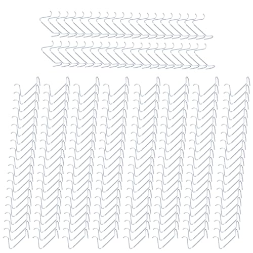 Wdbild Verzinkte Zaunclips Set, 200 Stück