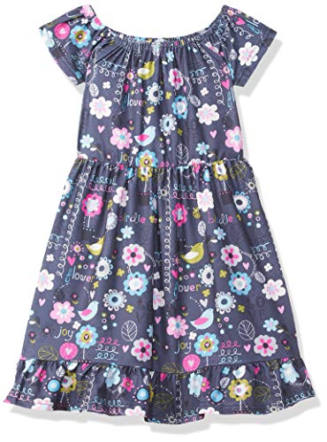 Image of Gubbarey Girls Digital Printed Hosiery Casual Dress