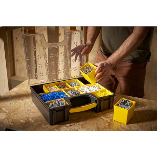 Organiseur STANLEY 1-92-749 à 8 compartiments détachables de 9L