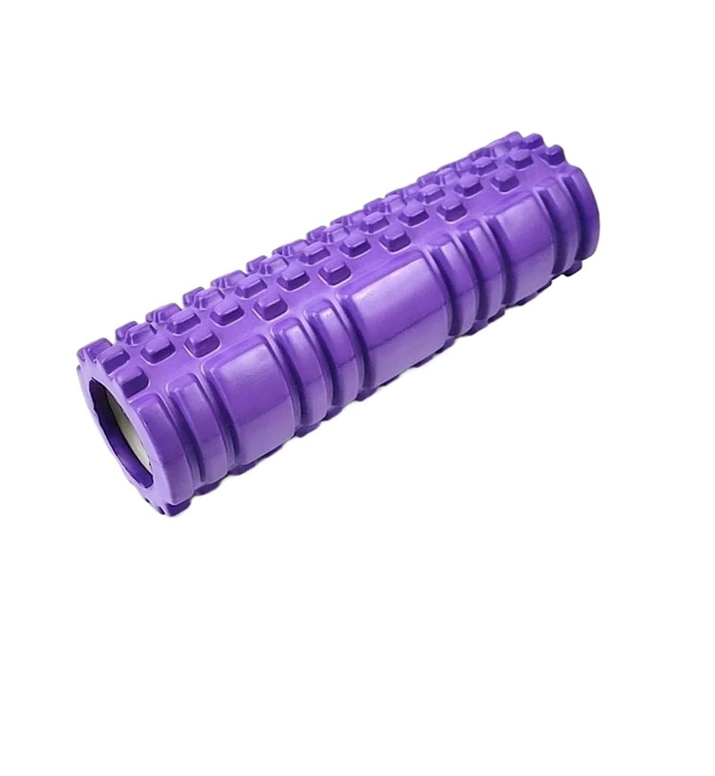Colonna yoga con rullo for massaggio in schiuma cava da 1 pezzo for muscolare(Purple)