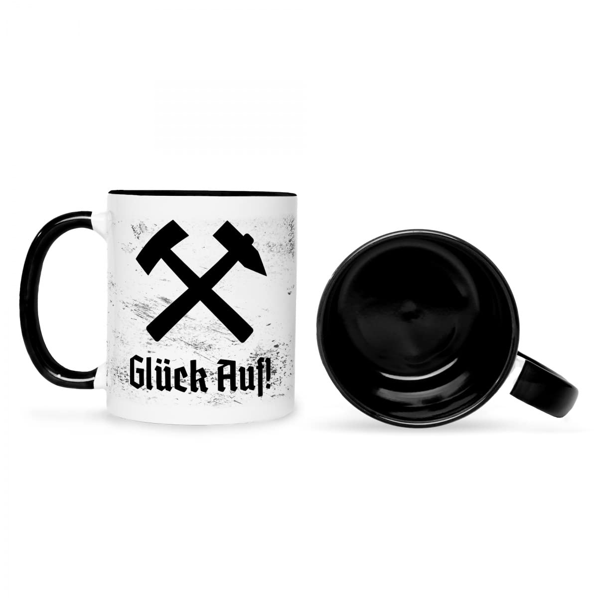 Tasse Imprimée Avec Inscription En Allemand Glück Auf! Cadeau