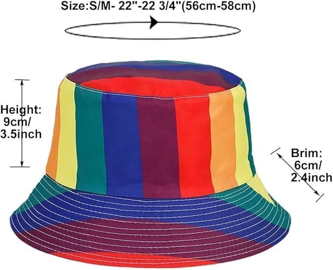 Image of American Flag Stars Bucket Hat Summer Travel Beach Sun Hats Outdoor Cap for Women Man