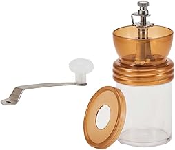 Luxshiny 1Pc Moedor De Café Manual Moedor De Grãos De Café Moedor De Café Moedor De Bur Para Café Moedor De Cerâmica Portátil Manivela Moinho De Café Soco Falha Movimento