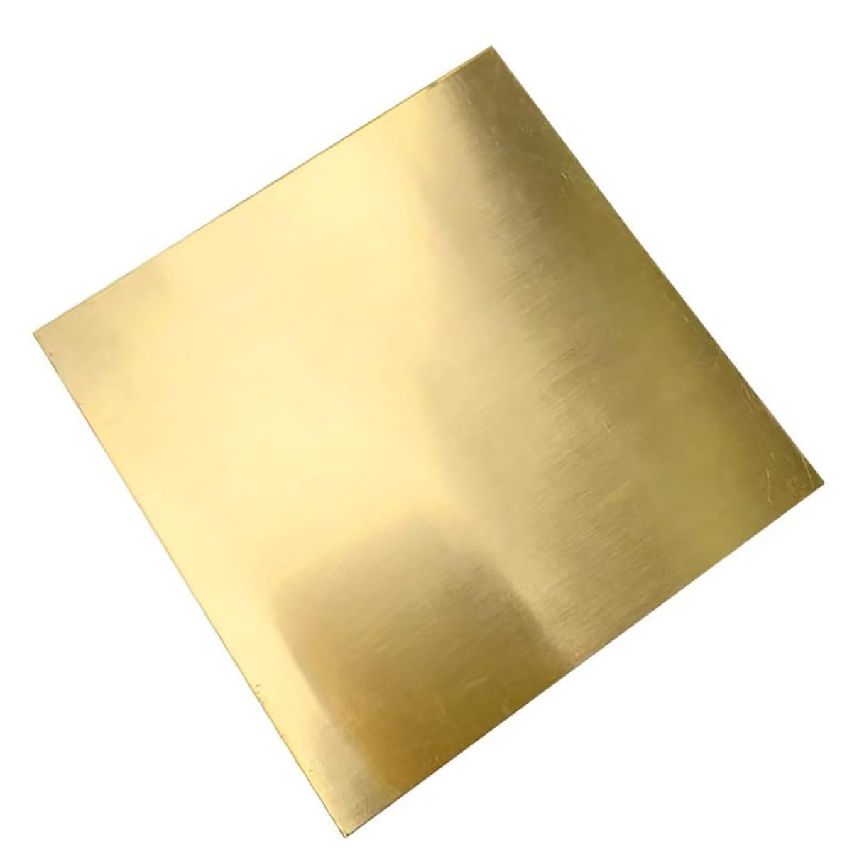 OEVXZDCIR Brass Sheet Thickness 5mm Brass Plate Cuts Sheet Metal Material for DIY Projects Electrical Engineering Crafting(5 * 100 * 200mm)