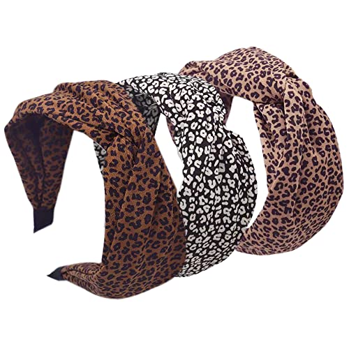 Wide Headband for Women Knotted Hairband Fabric Hairband, Hoops Twist Headbands Hair Accessories For Girls (CWidBaowen2) - Image 2