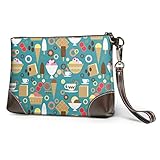 italienisches eis mit kandierten früchten Material: Hochwertiges Leder und hochwertige Metallreißverschlüsse sind langlebig.