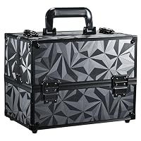 Amazon | Hapilife メイクボックス 大容量 プロ仕様 コスメボックス 6