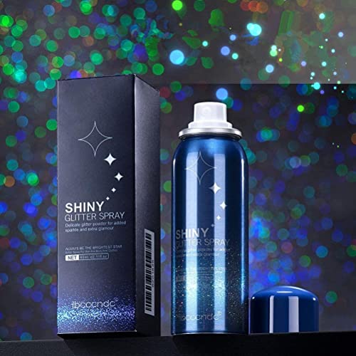 Purpurina corporal de maquillaje con purpurina, para ojos y ojos, con purpurina, vaporizador, gel Mermaid Sequins Chunky Glitter Sombras de ojos Sparkling Body Lotion Larga Duración, 60 ml Cover