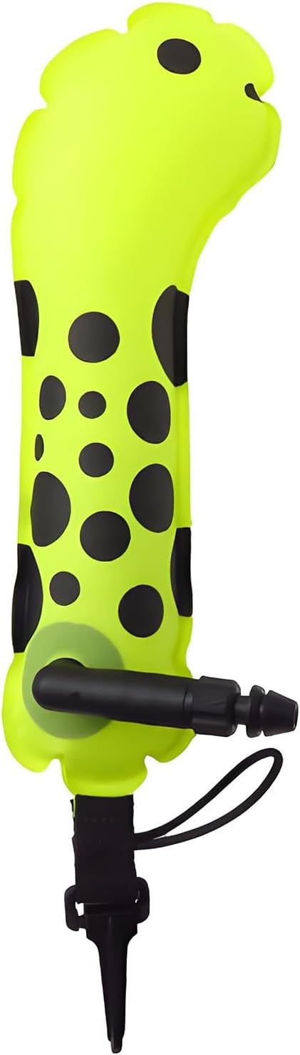 Floating Signals Tube for Underwater Scubas Water Sports Activity Dives Surfaces Marker Buoys Diving Inflatable Buoys Portable Diving Inflatable