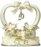 Appletree Design 50th Anniversary Orchid Cake Topper, 4-1/2-Inch Tall