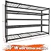 ROOMTEC Garage Shelving, 4 PCS 3300 LBS Capacity Sorage Shelves Heavy Duty, 5 Tier Adjustable Metal Organizer Wire Rack, 60