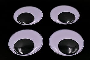 3 Inches Wobbly Googly Eyes