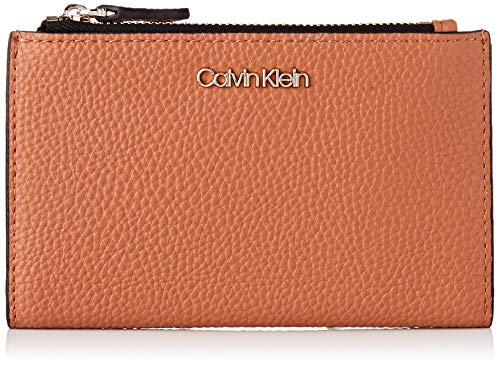Preisvergleich Produktbild Calvin Klein Damen Sided Cardholder Wallet Geldbörse Braun (Cuoio)