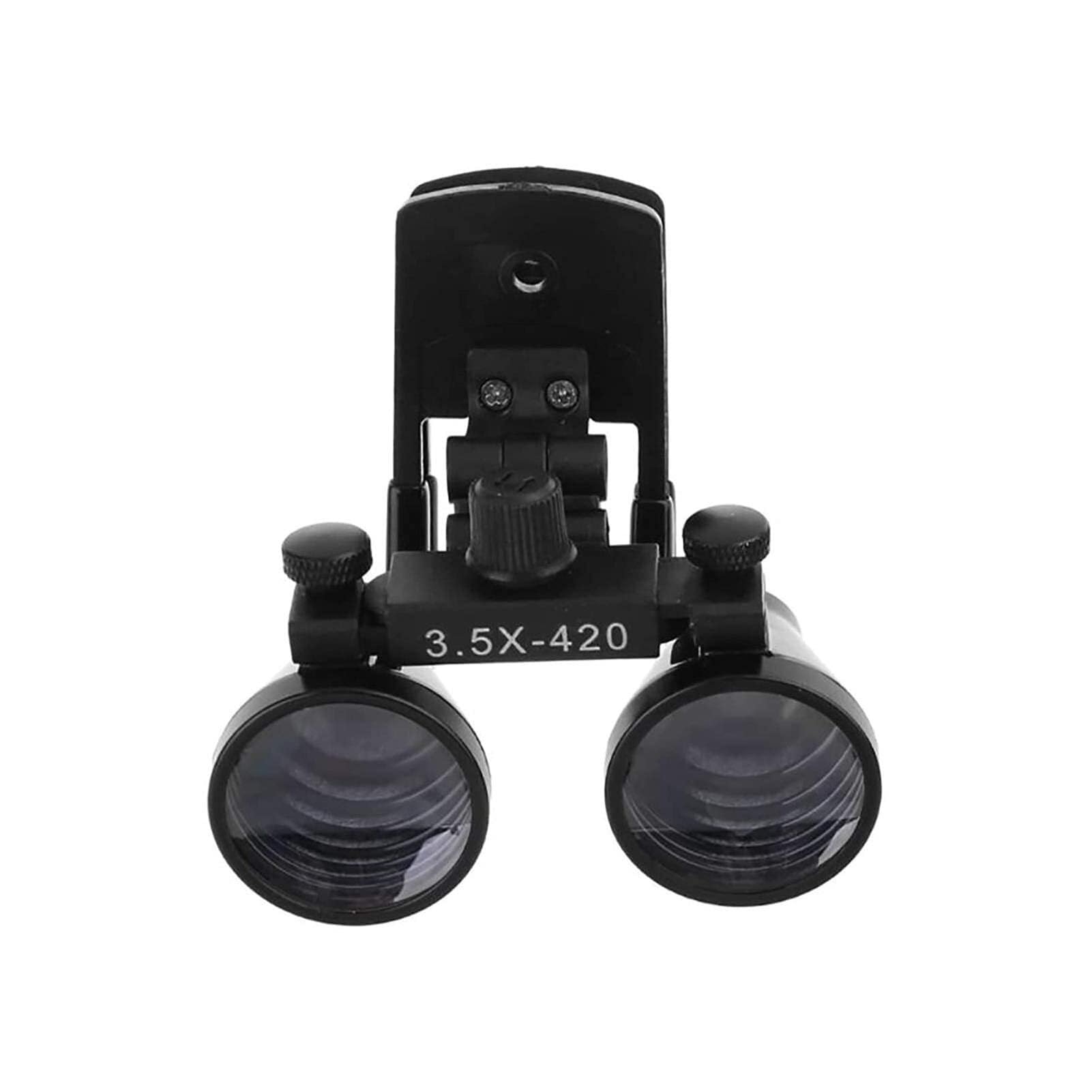 SaryEdge Dental Loupes, Head MountLighted Magnifying Glasses, 3.5X Dentistry Clip Loupe Dental Loupe Binocular Magnifier for Dental Lab Loupe for,Reading,