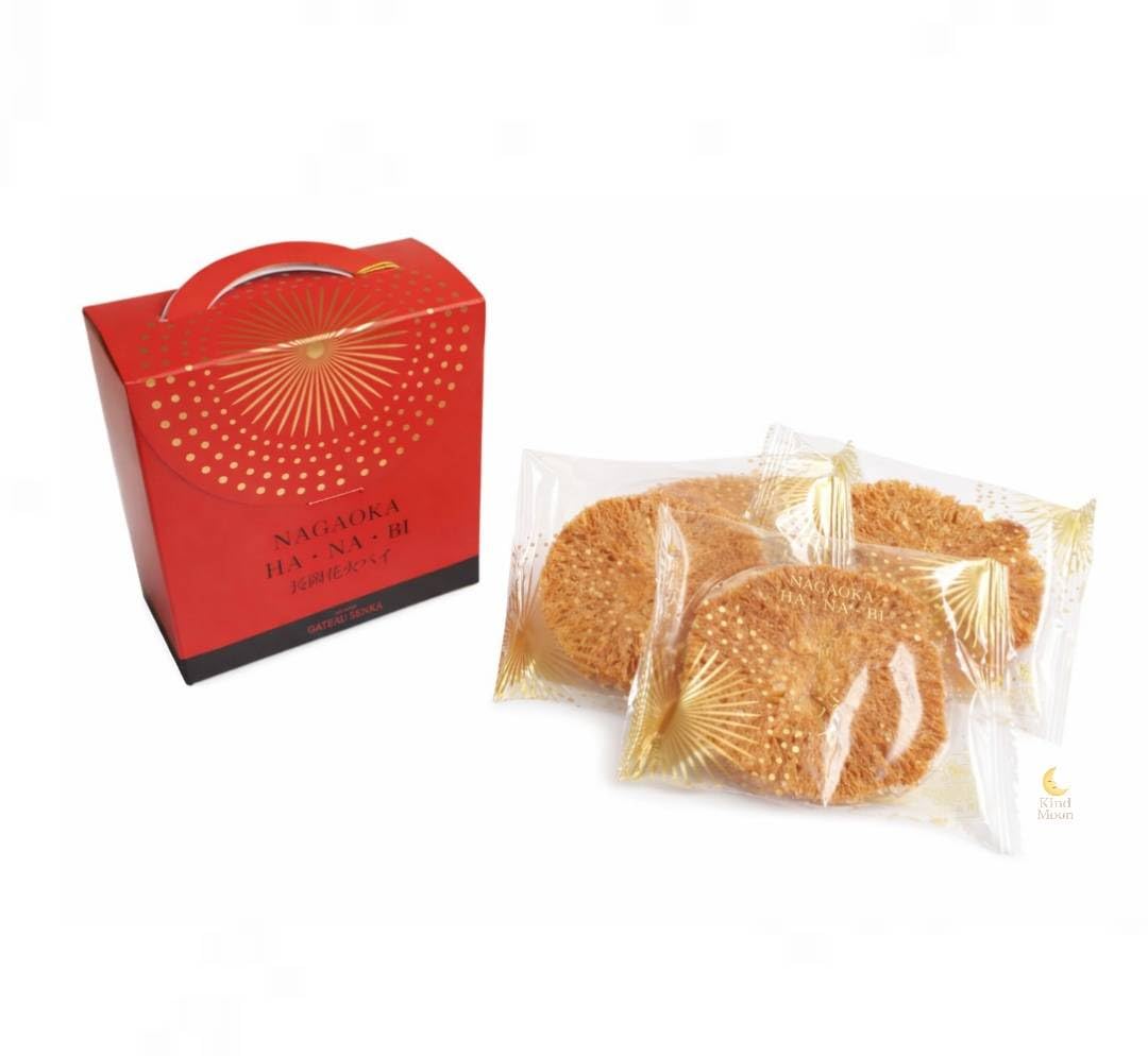 Amazon.co.jp: 【4枚入1箱】ガトー 専科 夏花火パイ 全国菓子大博覧会