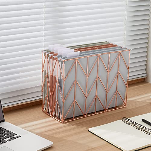 Y Yoma 6 Pack Extra Capacity Hanging File Folders Letter Size Accordion Decorative File Folder Cute Colored Hanging Folder Organizer For Office Home With 1/5-Cut Adjustable Tabs, Natural Color #TOP7