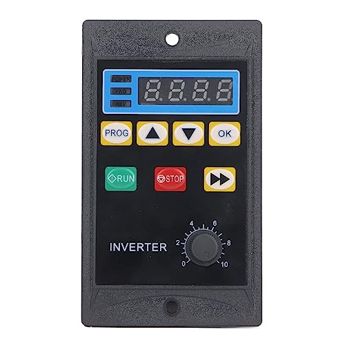 Conversor de Frequência do Motor, Faixa 0,01-400HZ 3PH 0-220V Saída 750W Inversor de Frequência Vari