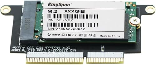 Miniatura 3 de Sintech Tarjeta adaptadora SSD M.2 NVMe para modelos de barra no táctil MacBook PRO A1708 2016 2017 de 13 pulgadas (solo para finales de 2016 a