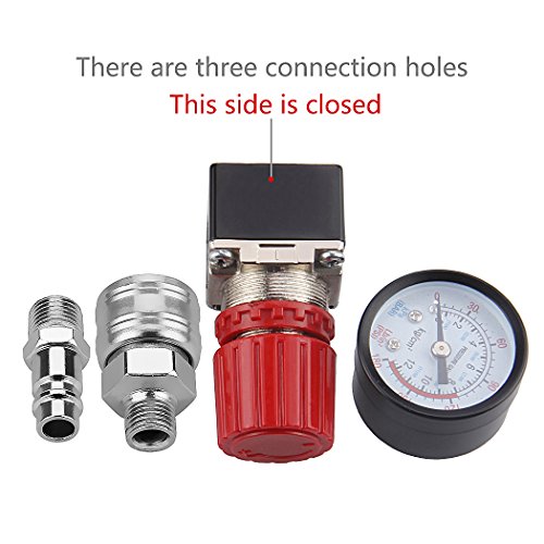 1/4 Regolatore di Pressione Aria - Preciva