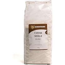BONGIOVANNI FARINE E BONTA’ NATURALI Farina di Segale Bianca 1Kg BIO