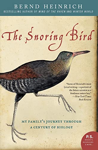 Portada de The Snoring Bird: My Family's Journey Through a Century of Biology