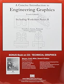 Paperback A Concise Introduction to Engineering Graphics (4th edition) with Workbook B Book