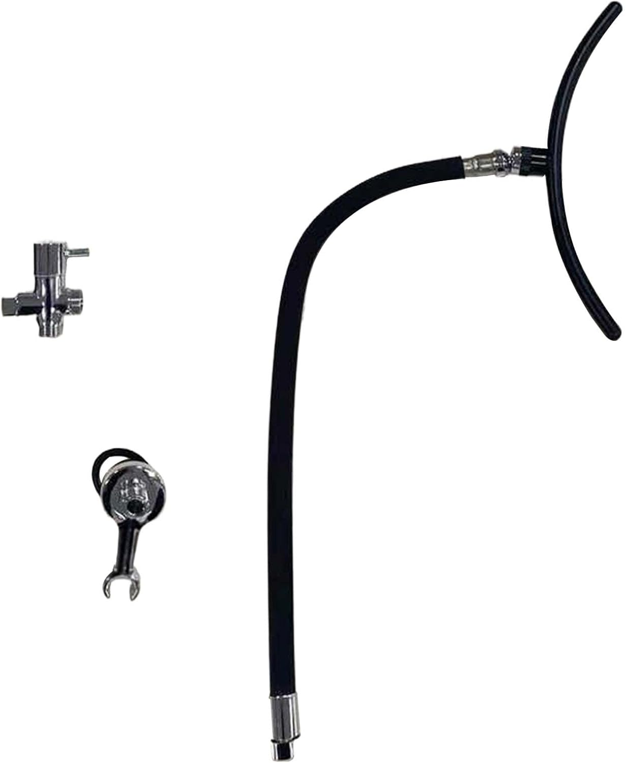 MotiveTech シャンプーシンクアタッチメント用ヘッドスパ、シャンプーベッドアクセサリー、ポータブル、調整可能、理髪店スパ用,