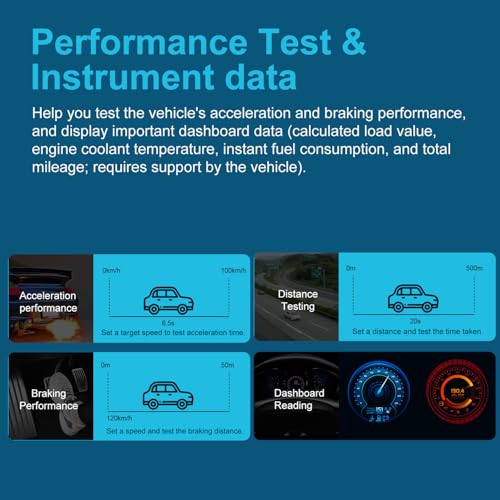 Veepeak Car OBD2 Scanner Diagnostic Tool, Auto Check Engine Light Code Reader Reset Tool for 1996+ OBD-II Compliant Vehicles, Carrying Case Included