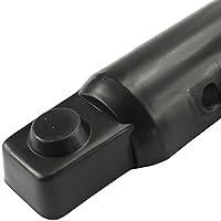 Vista 4 de PRO BAT Cubierta de protección de suspensión de plástico para horquilla delantera para CRF50 XR50 Pit Dirt Bike (Negro)