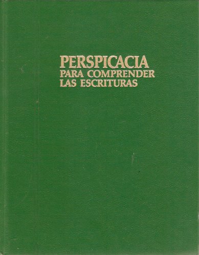 Perspicacia Para Comprender Las Escrituras (Spa... B0043XR0H6 Book Cover
