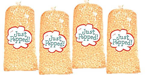 Gourmet Delicious Movie Theater Butter Popcorn Perfect For Events, Weddings Thank You Anniversary Popcorn For Holidays Gift, Gluten Free Non-Allergenic - 4-Pack (72 Cups Per Case) #TOP6