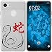 Produktbild PhoneNatic Case kompatibel mit Google Pixel 3 XL Silikon-Hülle Tierkreis Chinesisch M6