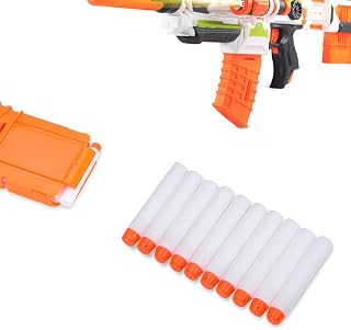 Balas Macias, Pacote De Refil Dart Elite Accustrike, Lote De Cabeça Oca Redonda Branca Para Acessório De Arma De Brinquedo