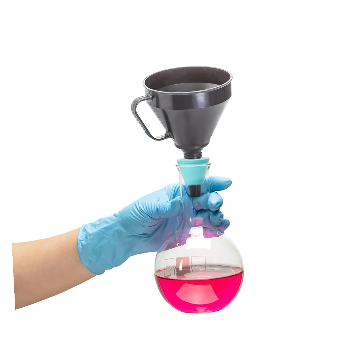 Zerodeko 9pcs Rubber Pad Buchner Funnel Stopper Filter Adapter Cones for Chemistry Lab Filtration Fine Mesh Strainer