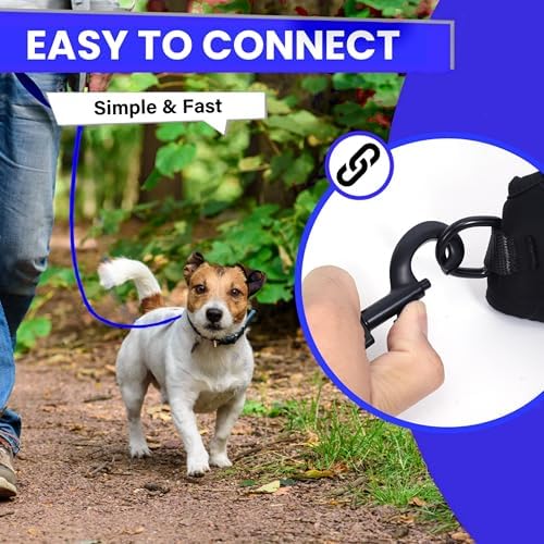 Loutep Waterproof Dog Leash 10ft, 16ft, 30ft, 50ft PVC Recall Long Line Dog Leash Beach Swimming Tracking Training Dogs Lead for Small, Medium and Large Dogs - 4